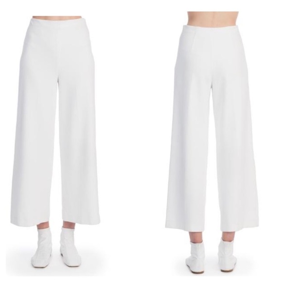 ROSETTA GETTY PULL ON CROPPED STRAIGHT TROUSERS 🤩 ST